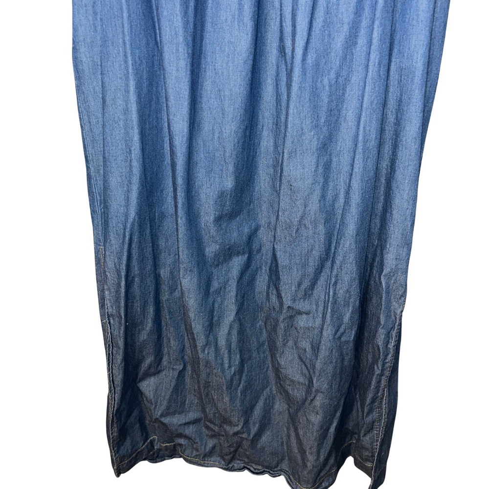 Pomander Place Blue Denim XL Maxi Dress - Picture 5 of 11